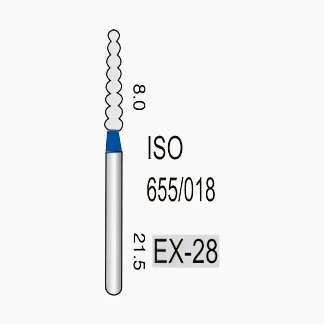 Special (Extra) Shape EX-28, Standard Grit, 519/018 - SOUQ DENTAL