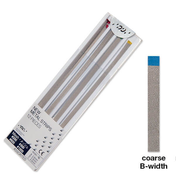 GC METAL STRIPS, Blue Mesh (Preparation), #300, PK/12