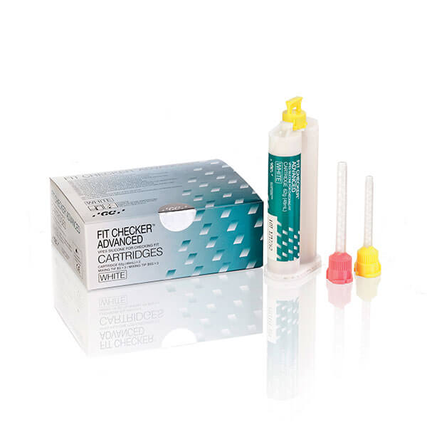 GC FIT CHECKER ADVANCED, 62g Cartridge, White, PK/2