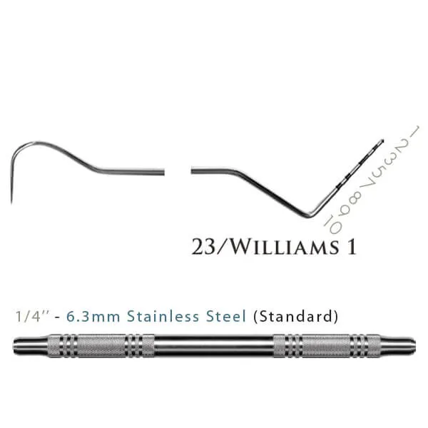 Explorers/Probes 23/1, Black, EagleLite Color Resin