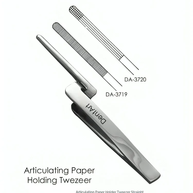 Articulating Paper Holder Tweezer Straight