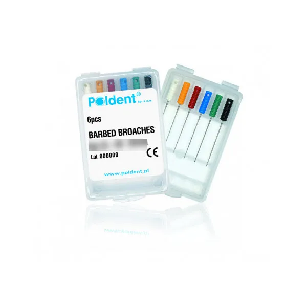 Barbed Broach 25mm #6 Black