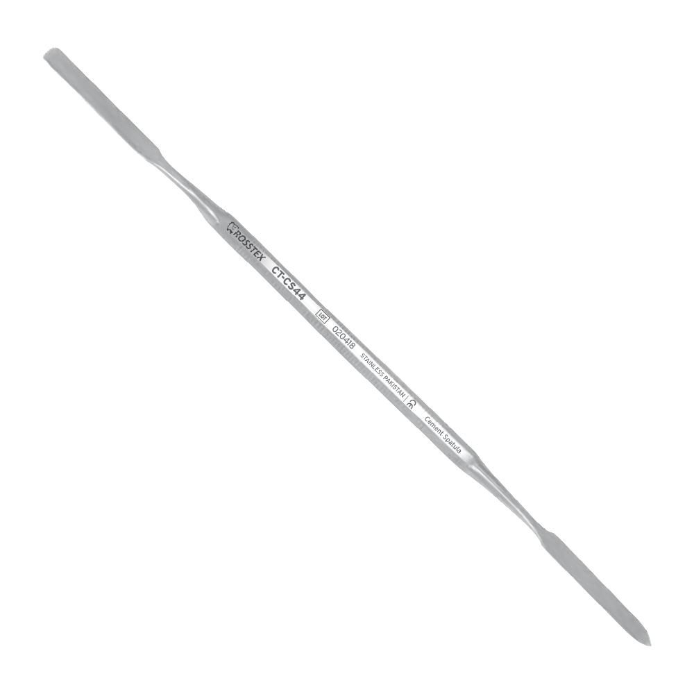Dental Cement Spatula, 17.3 cm, 4.0mm–4.0mm, Solid Handle No. 3