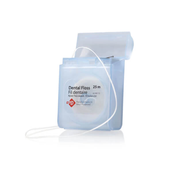 Dental Floss Nylon Waxed 25m