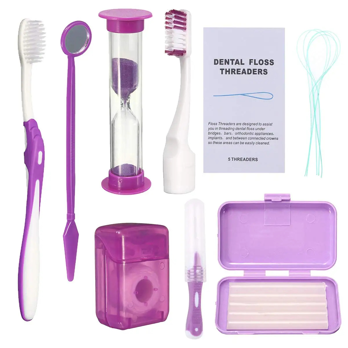 Ortho Brush Kit, Plastic Bag