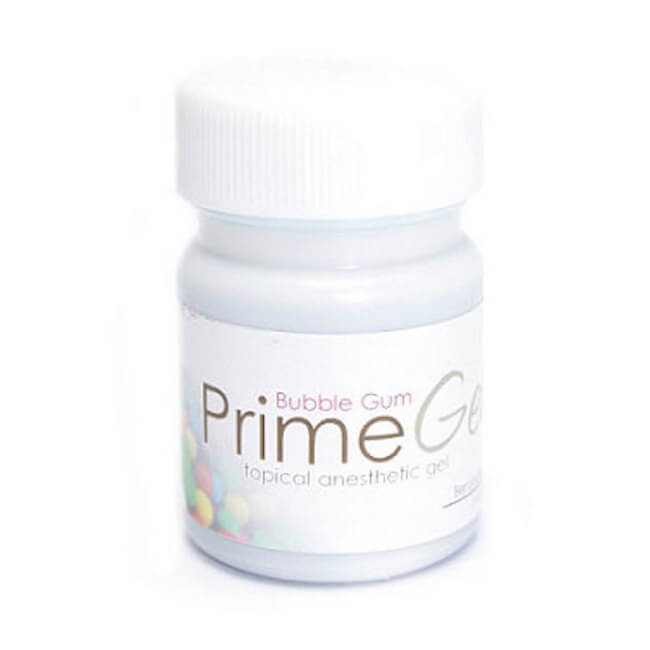 Prime-Gel, Topical Anesthetic Gel, Bubble Gum, 1oz