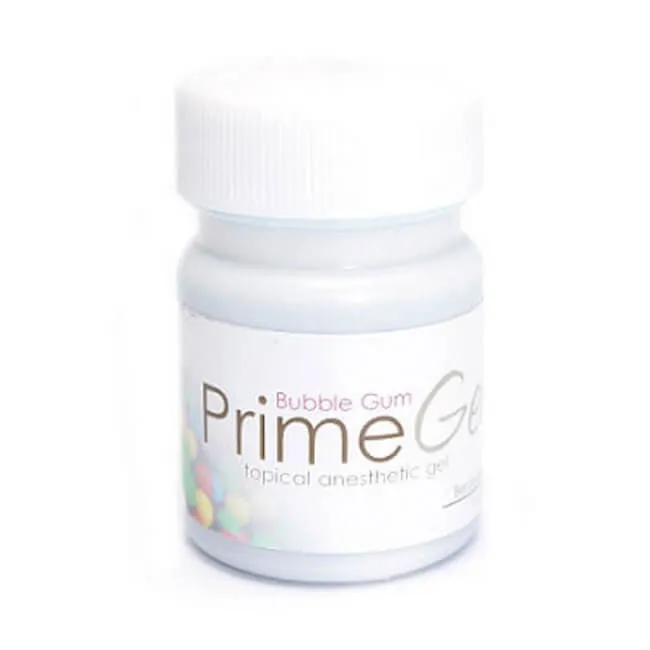 Prime-Gel, Topical Anesthetic Gel, Bubble Gum, 1oz