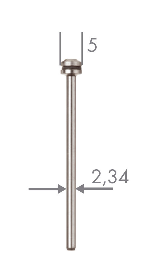 Screw Mandrel with Fits Hole, HP Shank