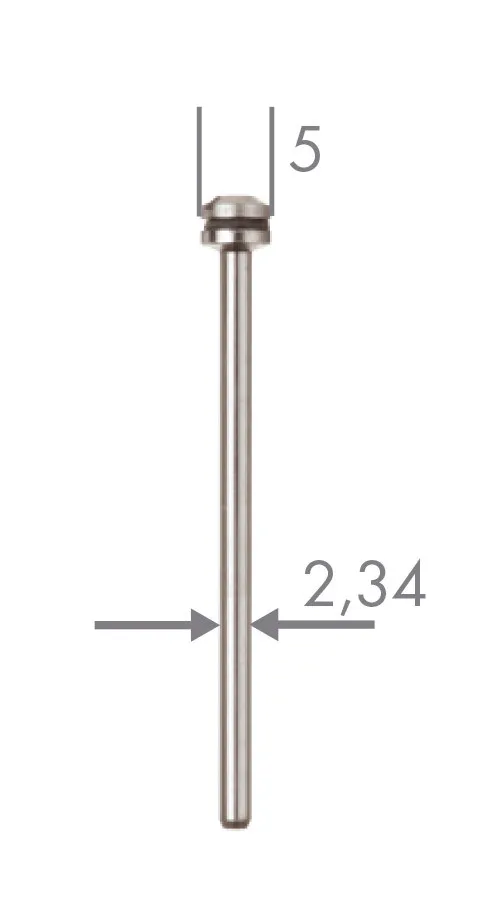 Screw Mandrel with Fits Hole, HP Shank
