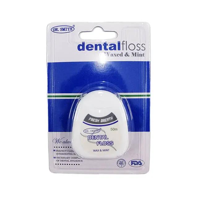 Waxed Dental Floss, Mint Flavor