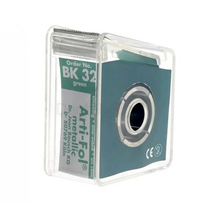 Bausch Arti-Fol Metallic 12µm (Green), Single Side, Width 22mm, Length 20m