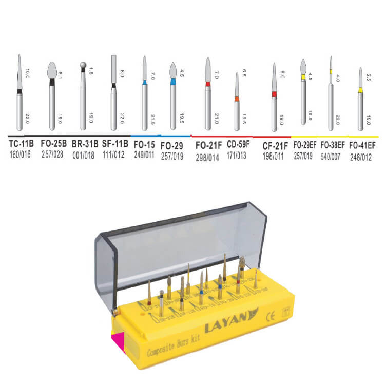 FG Resin Composite Burs Kit