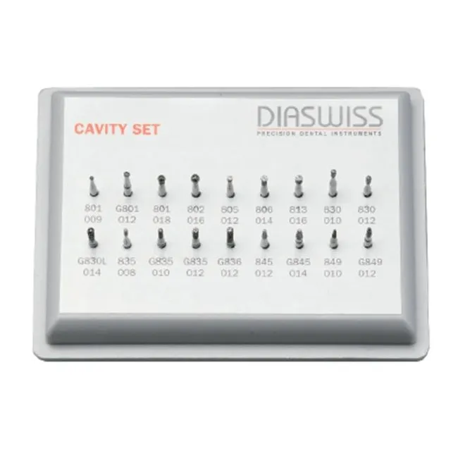 Diamond Cavity Burs Set/18
