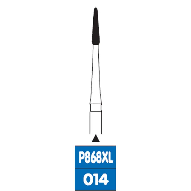 Perio Diamond Burs RA, Depth Marker 868XL, Medium Grit, FG-014