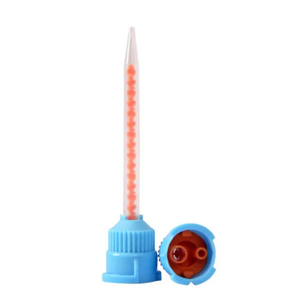 Crown and Bridge Mixing Tips, Blue Orange (10:1)