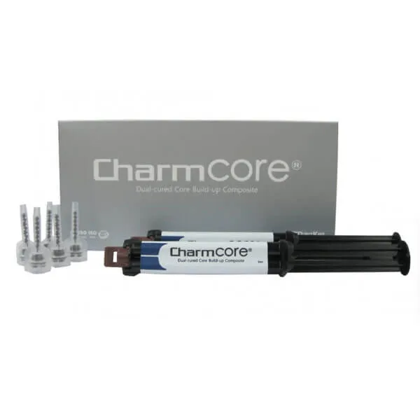 CharmCore Dual-Cured Core Build-Up Composite, White - SOUQ DENTAL