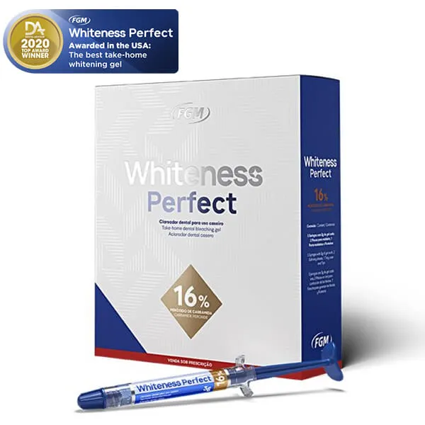 Whiteness Perfect 16% CP (3ml) Kit/5 Syringe, in-home use