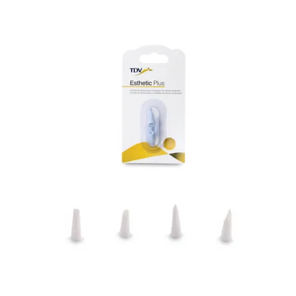 Esthetic Plus Refill, 4 Soft Brush Tips