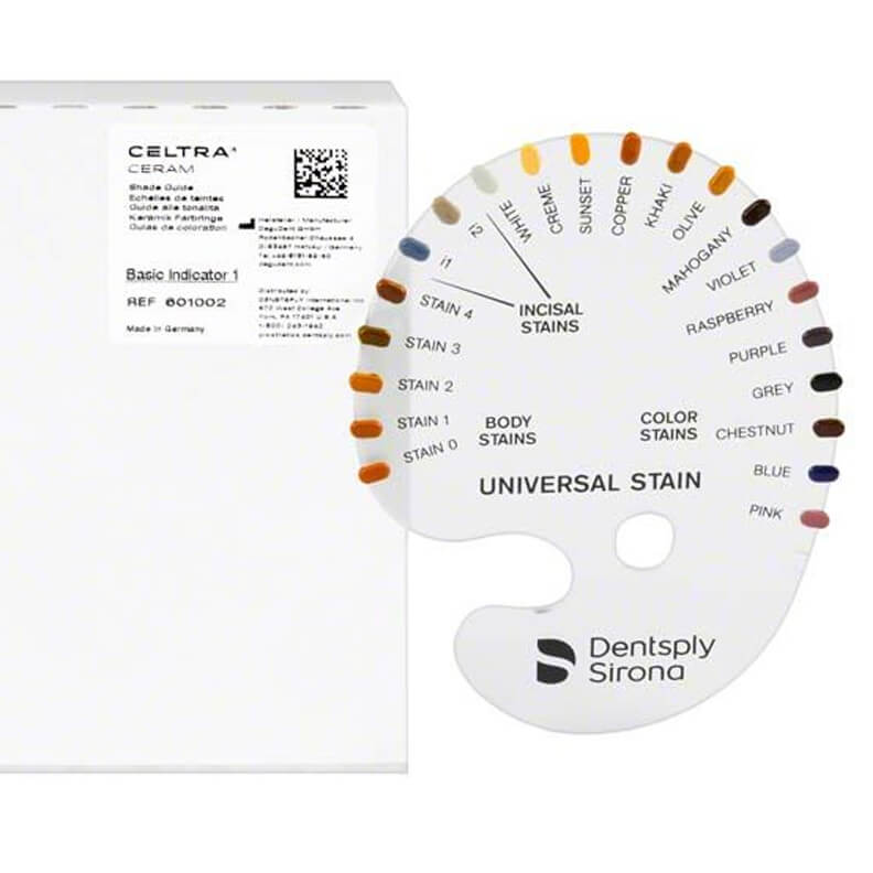Celtra Stain Shade Guide