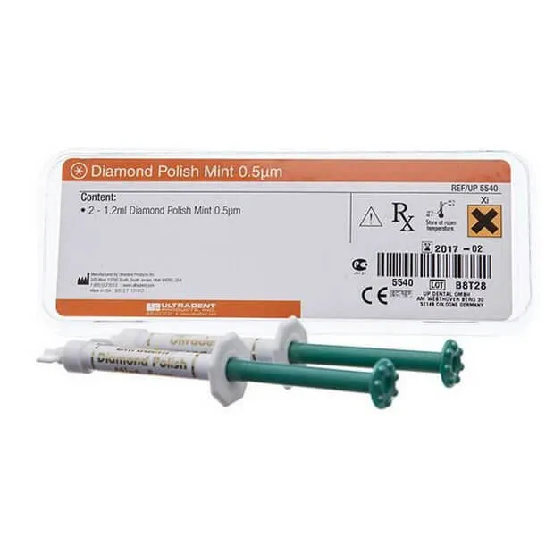 Diamond Polish Paste, Mint Flavor, 0.5 micron, Refill