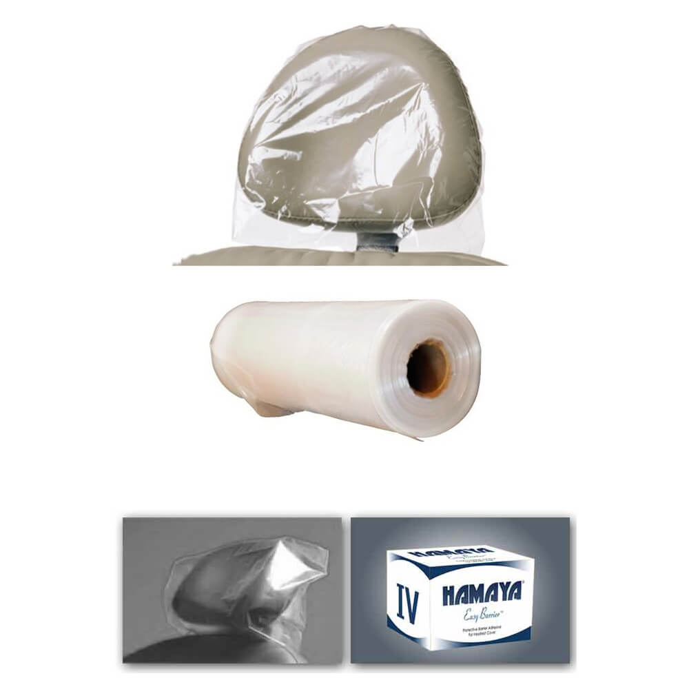 HAMA Headrest Easy Barrier #4, Clear, Roll/250
