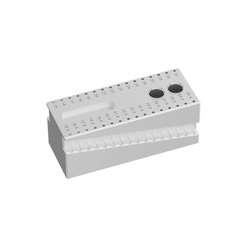 Rectangular Aluminium Endometer Block 100x40x40 mm