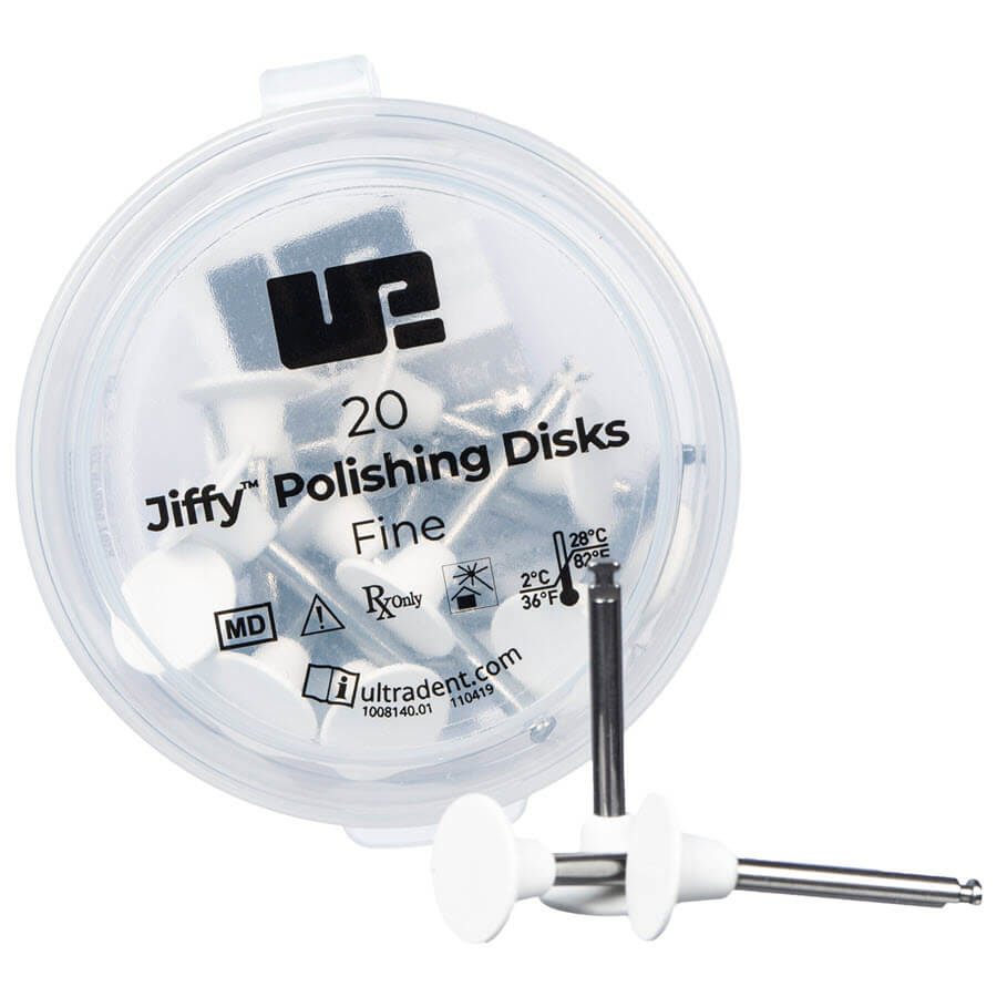 Jiffy Polisher Disks for Composite, Fine, PK/20