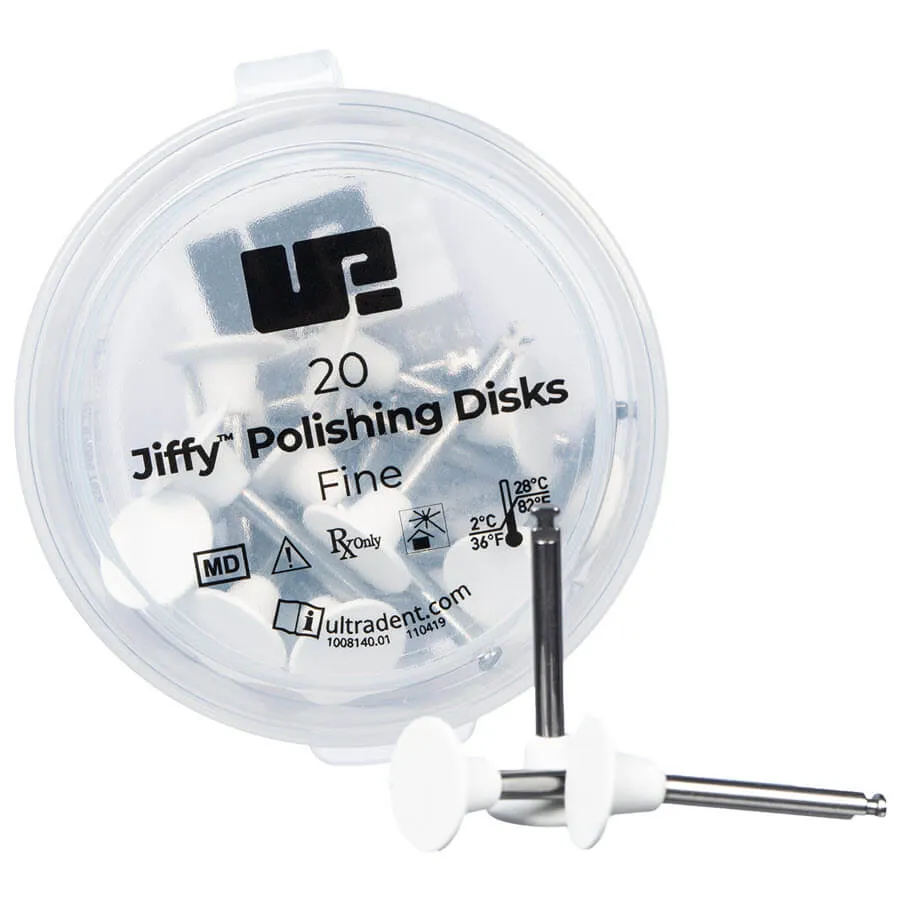 Jiffy Polisher Disks for Composite, Fine, PK/20