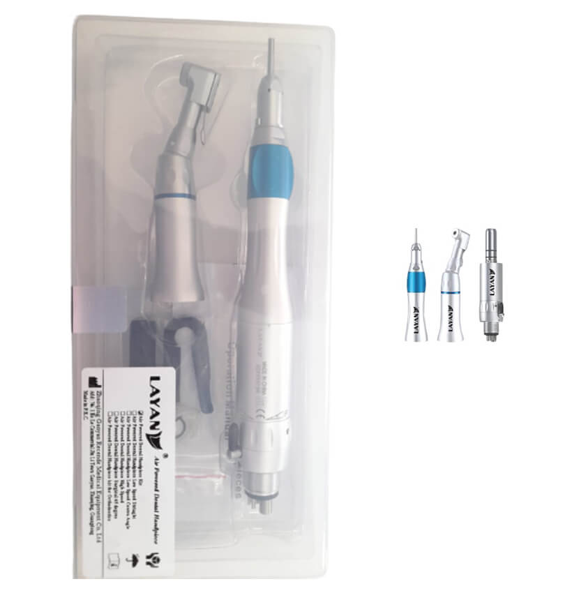 Low Speed Handpieces Kit (Contra + Straight + Airmotor)