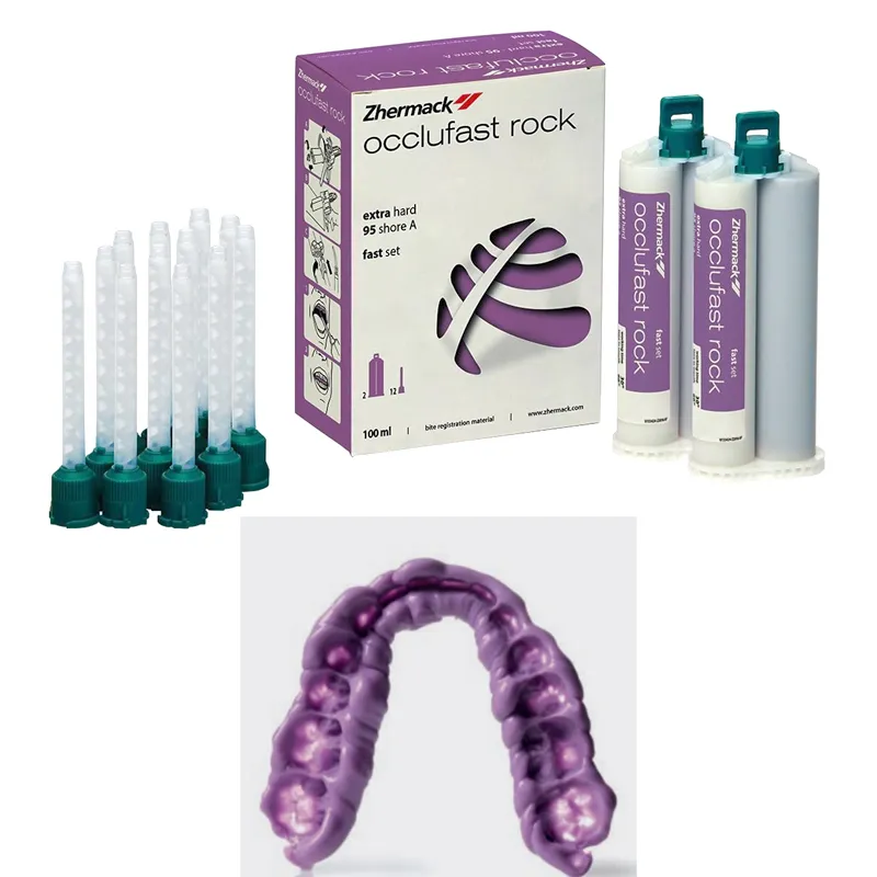 Occlufast Rock, 20 µm Accuracy, Bite Registration, 50ml, PK/2