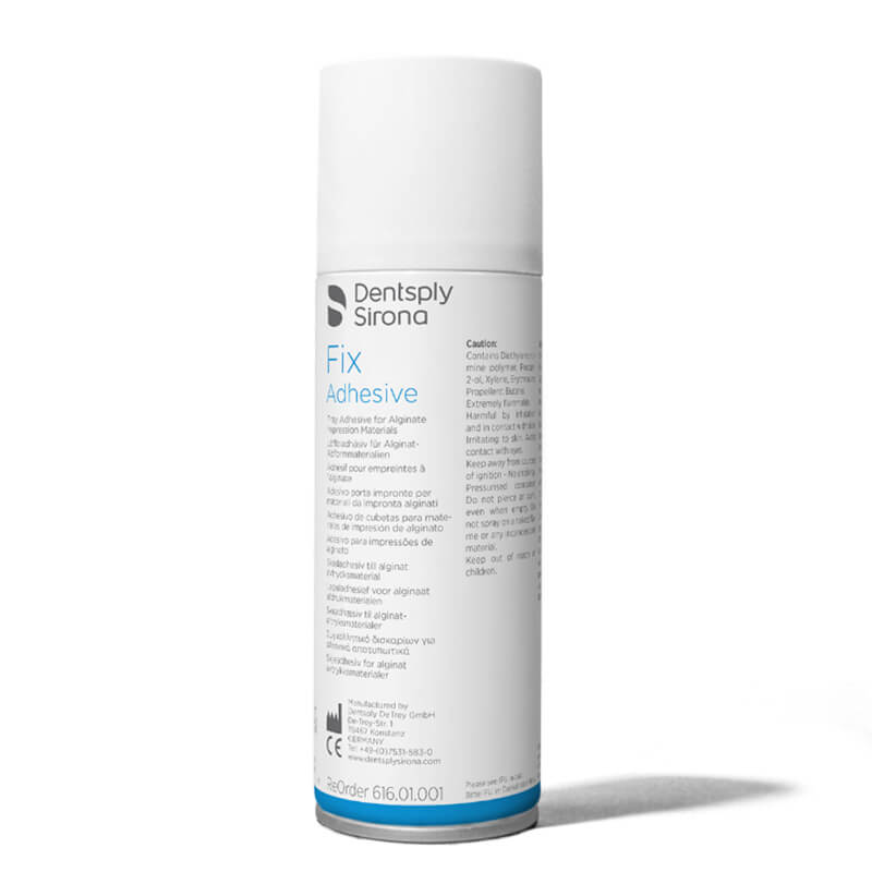 Fix Adhesive Aerosol, Alginate Impression Tray Adhesion, 200g