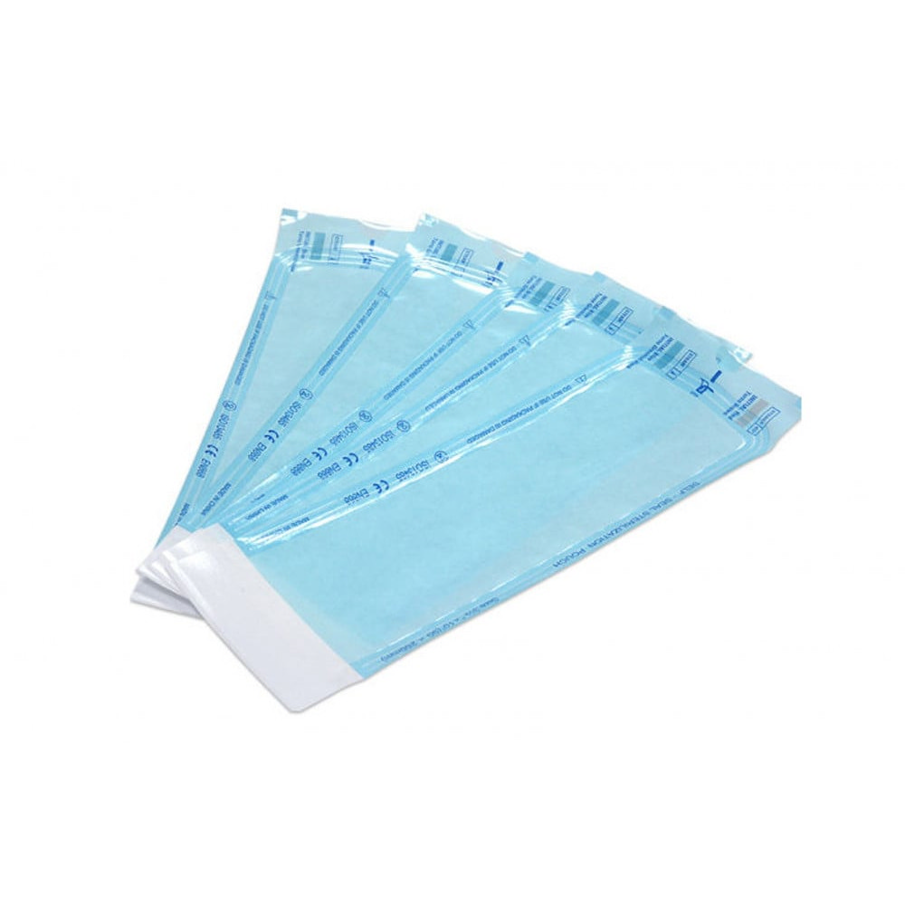 Sterilization Roll, 100mm x 200m, Flat Reels