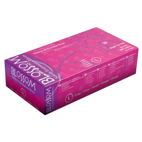 Powder Free Nitrile Exam Gloves, Small (Lilac), PK/100