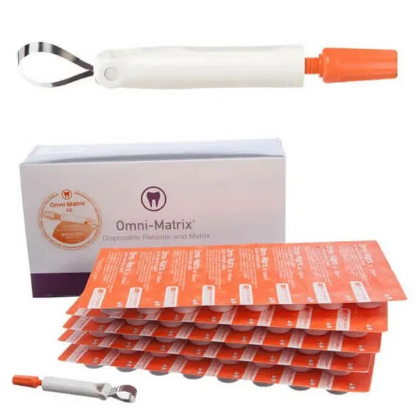 Omni-Matrix Wingless 6.5 mm 0.001" (.025 mm) Orange, PK/48