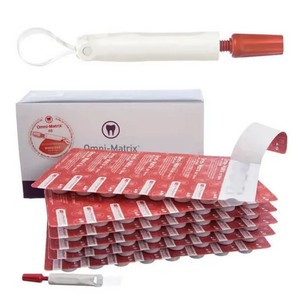 Omni-Matrix Wingless Mylar 6.5 mm 0.0025" (.064 mm) Red, PK/48