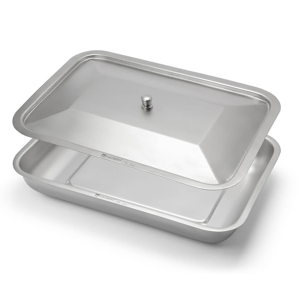 Vaschetta Aluminum Instruments Tray 300x200x50mm