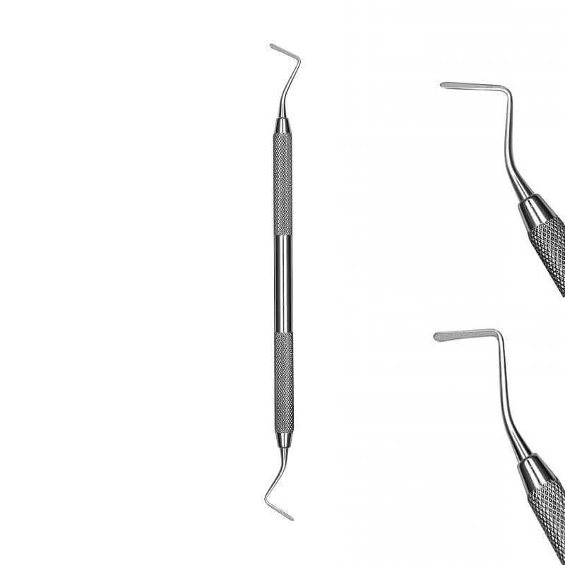 Gingival Cord Packer #113, Angled, Serrated