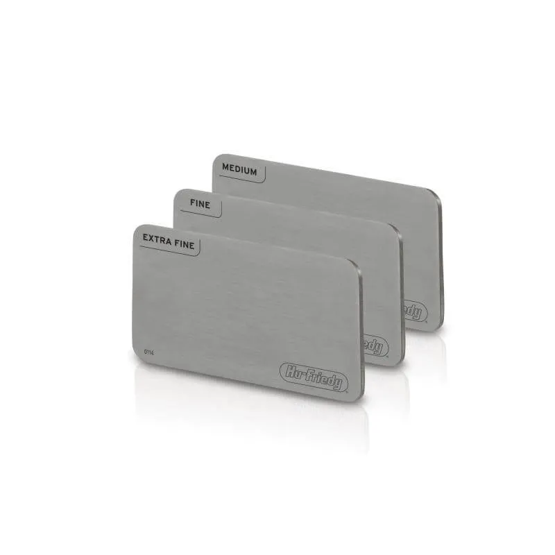 Diamond Sharpening Cards Set