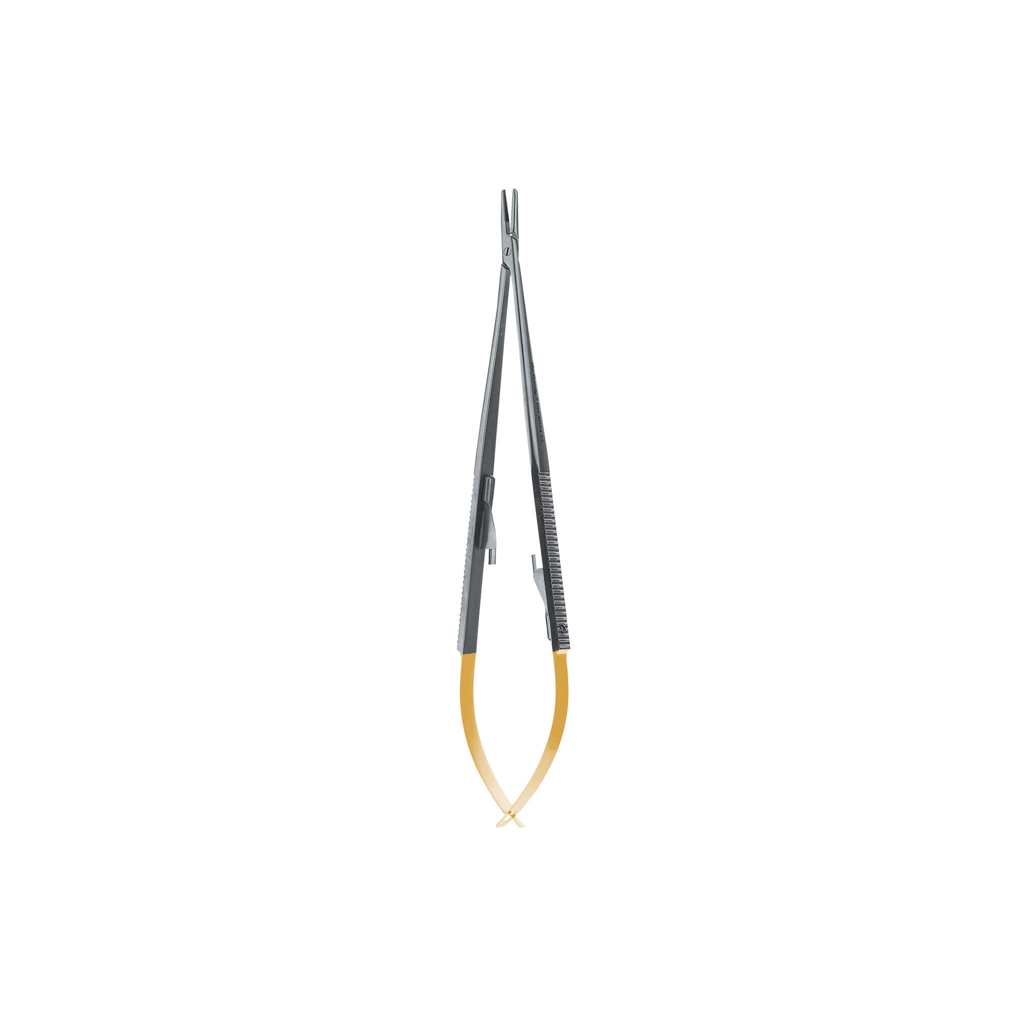 Straight Castroviejo Perma Sharp Needle Holder, 18 cm (7")