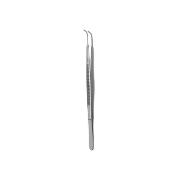 Tissue Pliers Gerald 18cm, Surgical 1x2 Angled