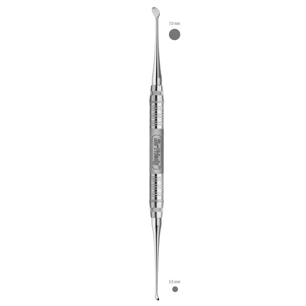 Molt Surgical Curette #2/4, Short, Handle #6
