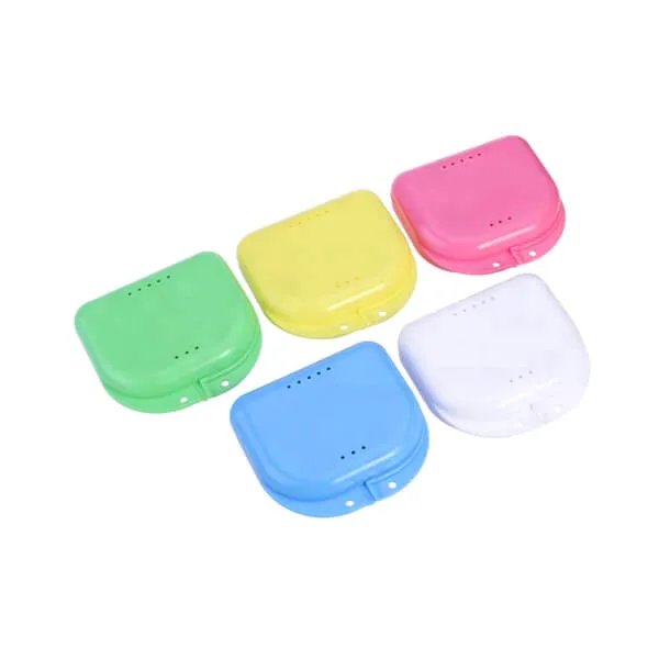 Denture Box, Assorted Colors