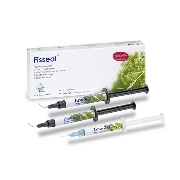 Fisseal, LC Fissure Sealant, White, with Fluoride
