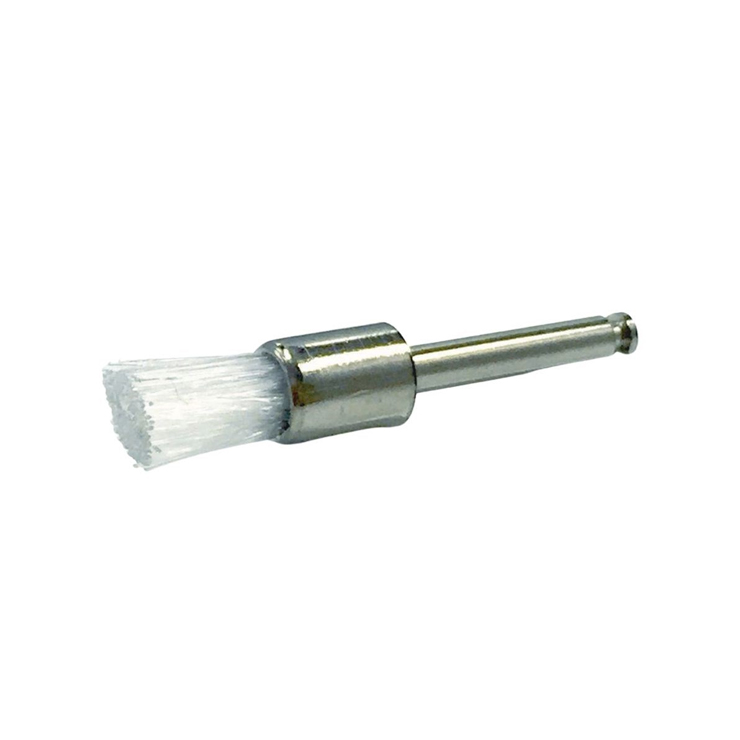Prophy Brush, Flat End, Latch Type, White