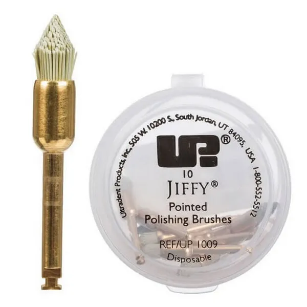 Jiffy Composite Polishing Brushes, Pointed