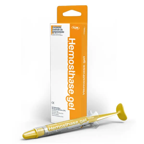 Hemosthase, Aluminum Chloride 25% Hemostatic Gel, Syringe
