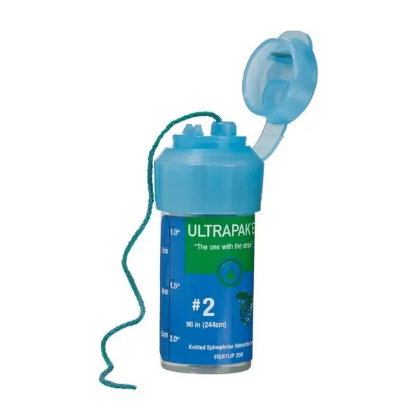 Ultrapak E, Knitted Retraction Cord (with Epinephrine) Size #2
