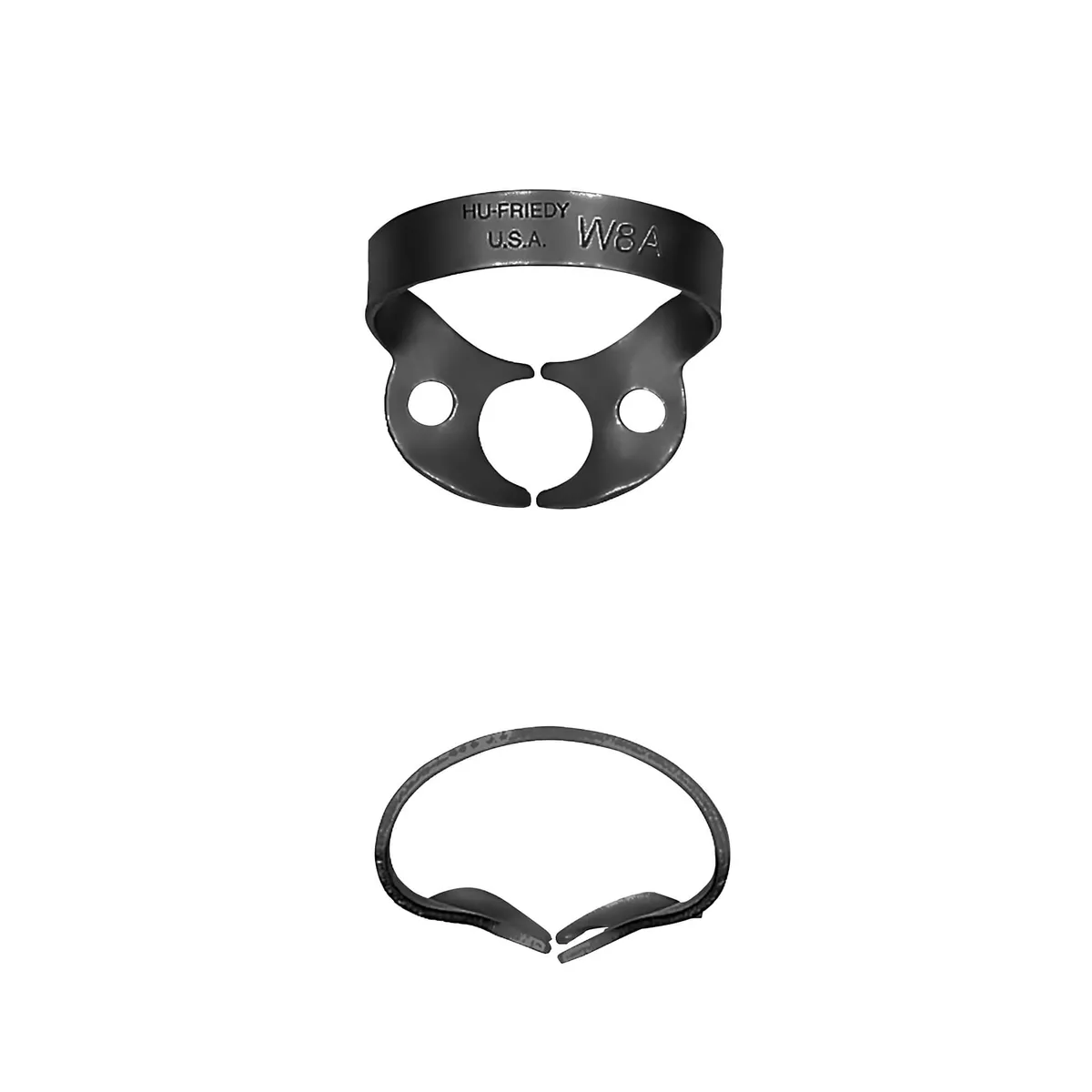 Rubber Dam Clamp #W8A, Molar, BlackLine