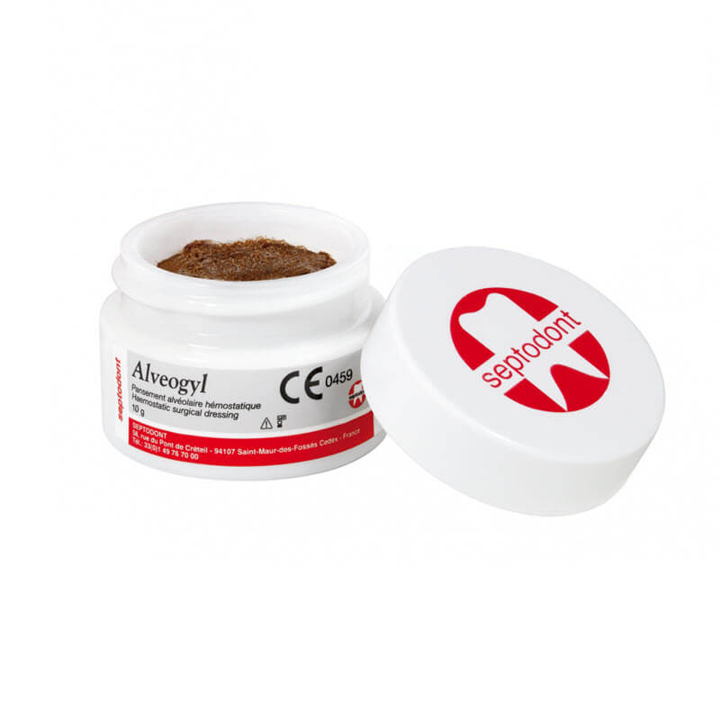 Alveopaste, Eugenol Impregnated Alveolar Dressing, Jar