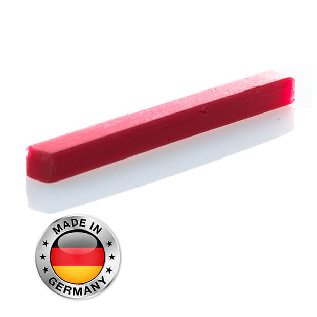 Bite Registration Wax, Rods, Red (Medium), 490g